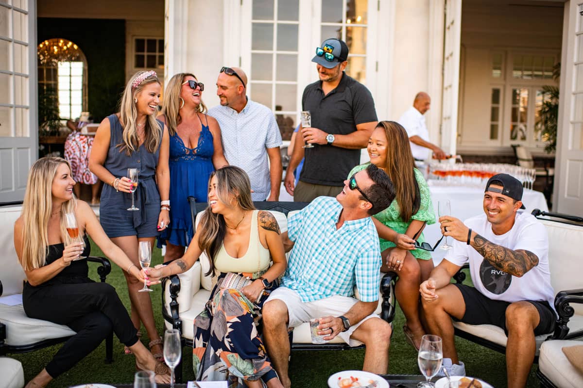 Barbeque Garden Party at the Cavalier Resort