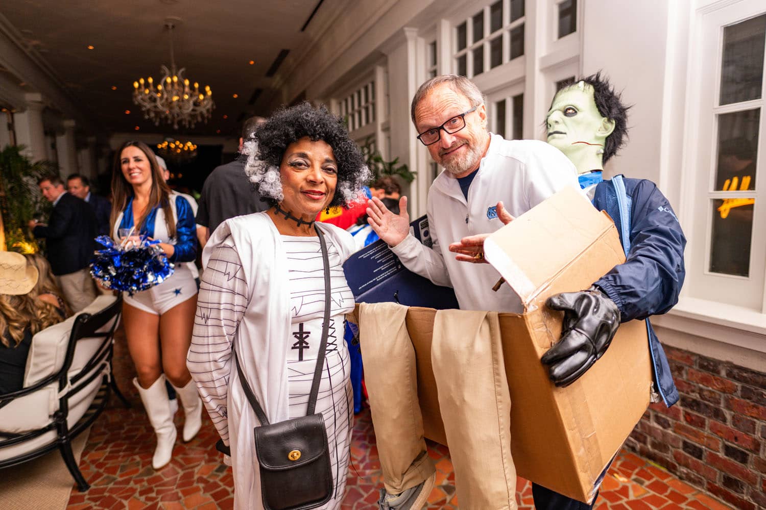 A themed Halloween party at The Historic Cavalier Hotel