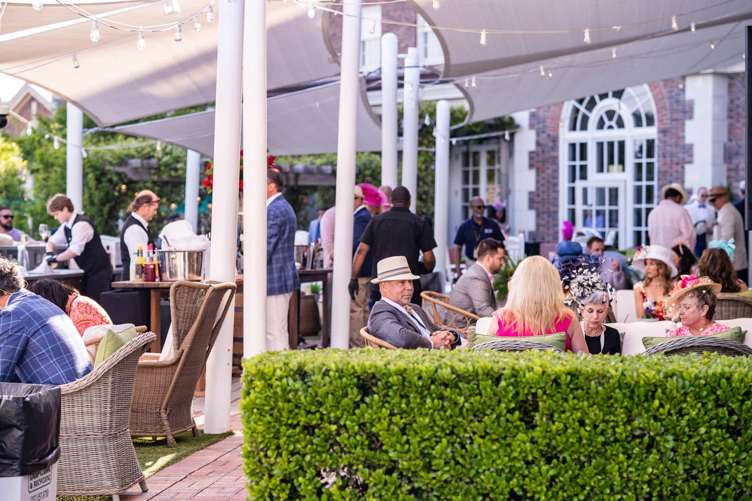 A Kentucky Derby event at The Historic Cavalier Hotel