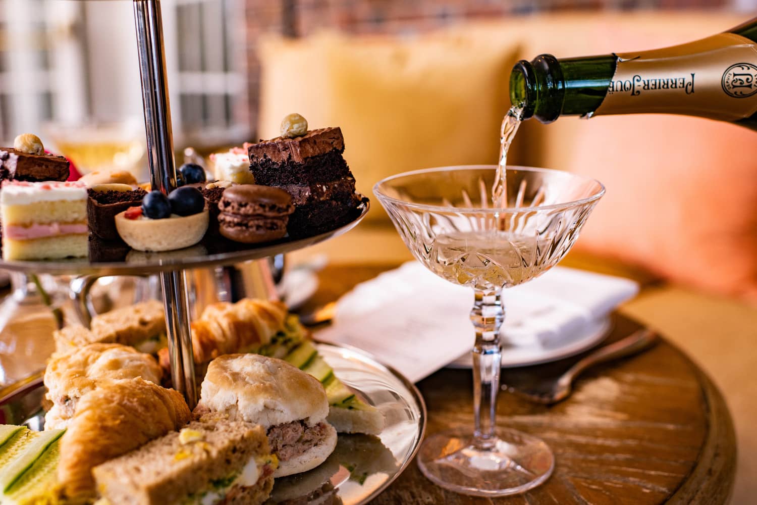 Afternoon Tea inside The Raleigh Room