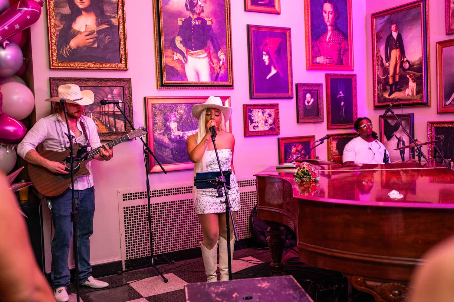 A Galentine's Day event inside The Historic Cavalier Hotel