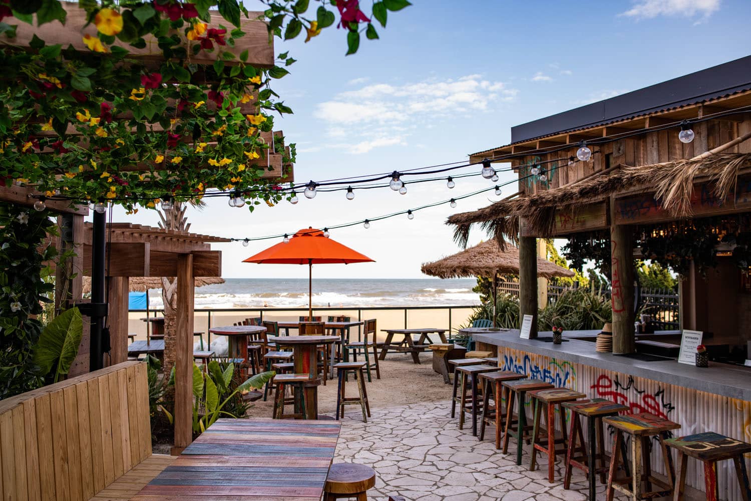 The exterior entrance to Tacos-N-Tequila at the Cavalier Resort