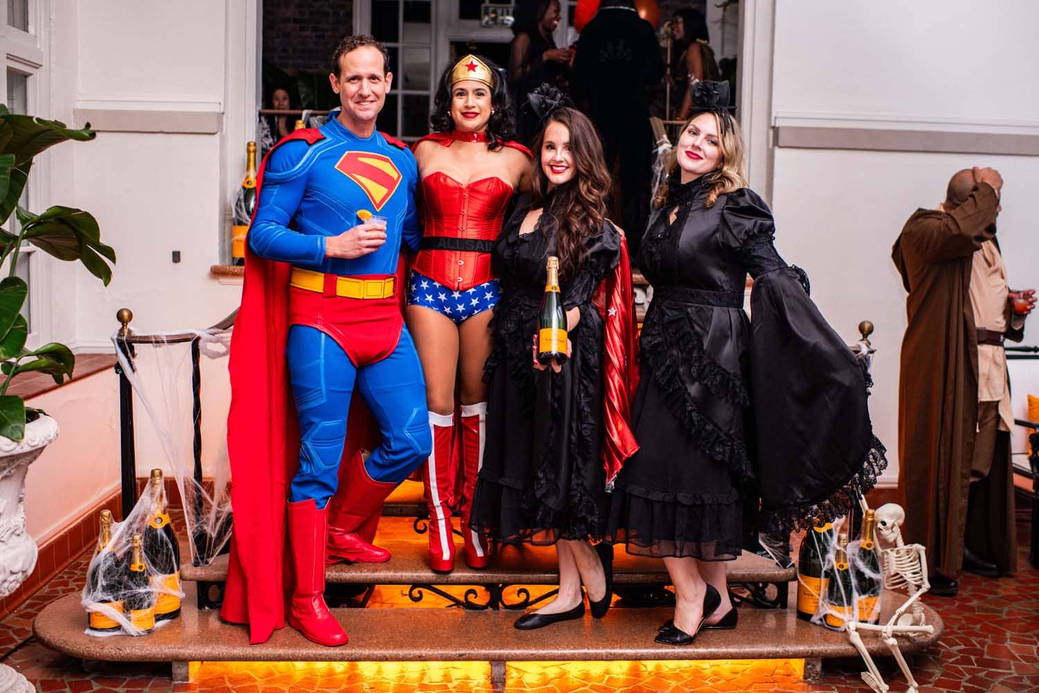 A Halloween party at The Historic Cavalier Hotel