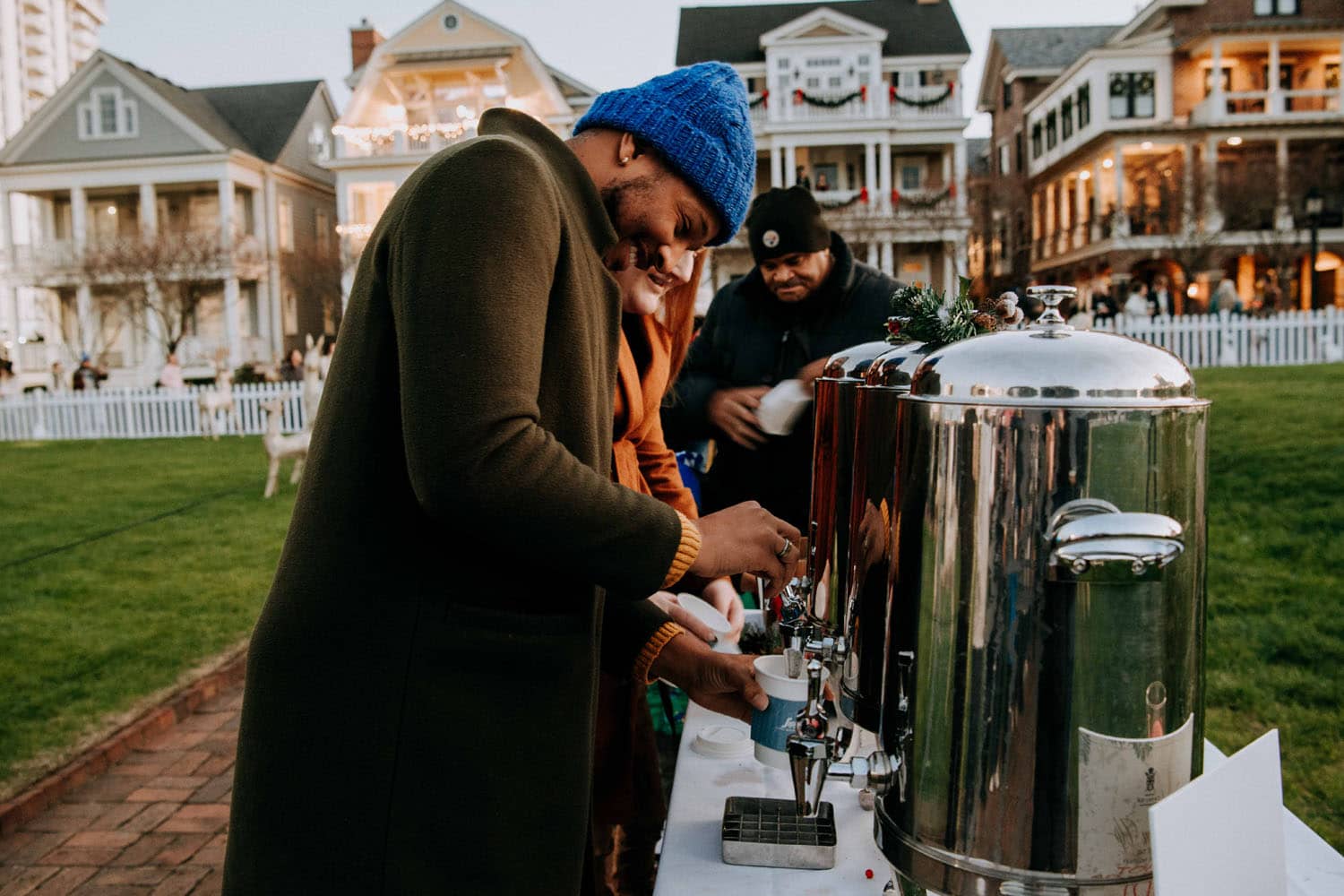 The Grand Illumination event at The Historic Cavalier Hotel