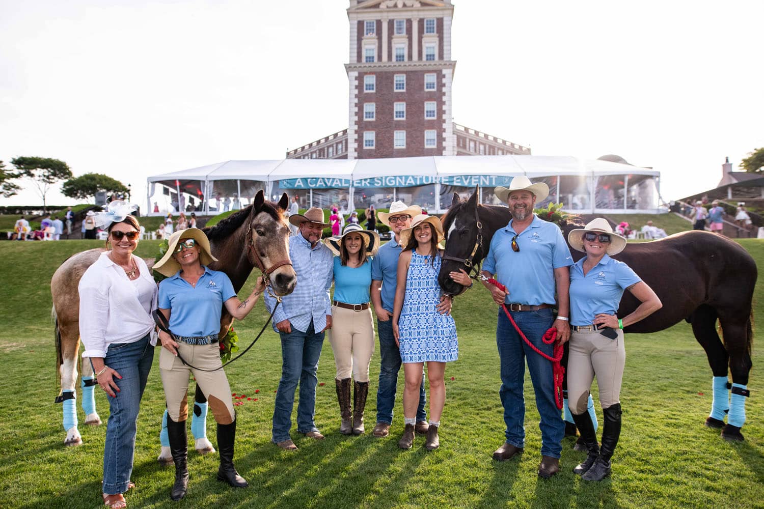 A Kentucky Derby event at The Historic Cavalier Hotel