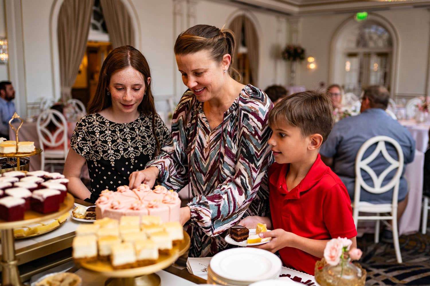 A Mother's Day dining buffet at The Historic Cavalier Hotel