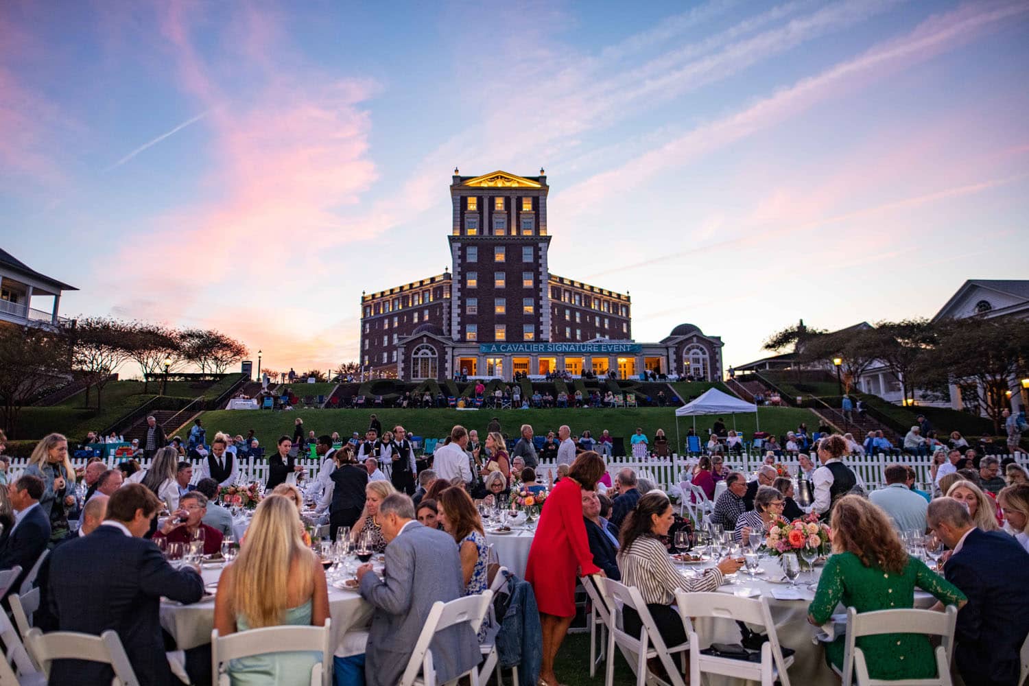 The Symphony on the Lawn outdoor concert at The Historic Cavalier