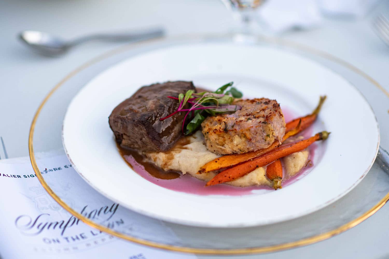 The Symphony on the Lawn outdoor concert at The Historic Cavalier