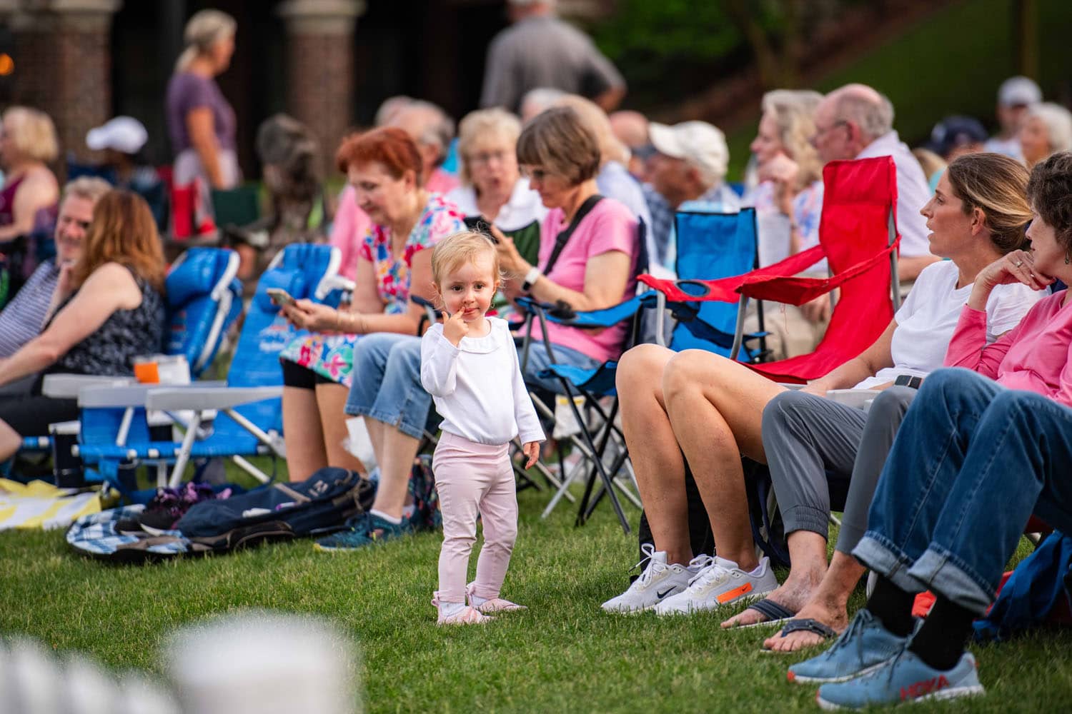 The Symphony on the Lawn outdoor concert at The Historic Cavalier
