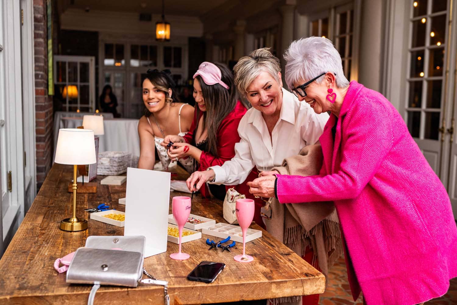 A Galentine's Day special event inside The Historic Cavalier Hotel