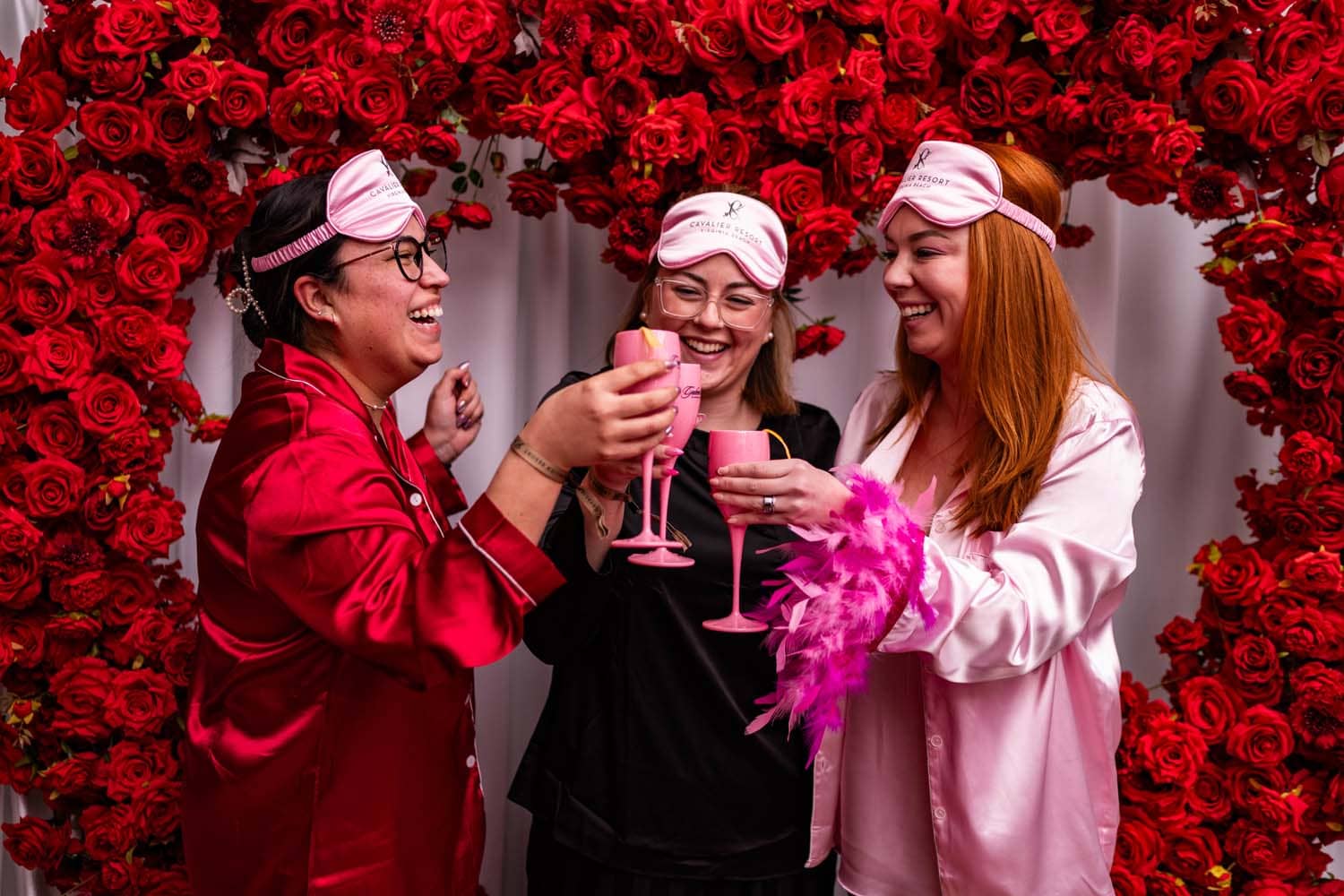 A Galentine's Day special event inside The Historic Cavalier Hotel