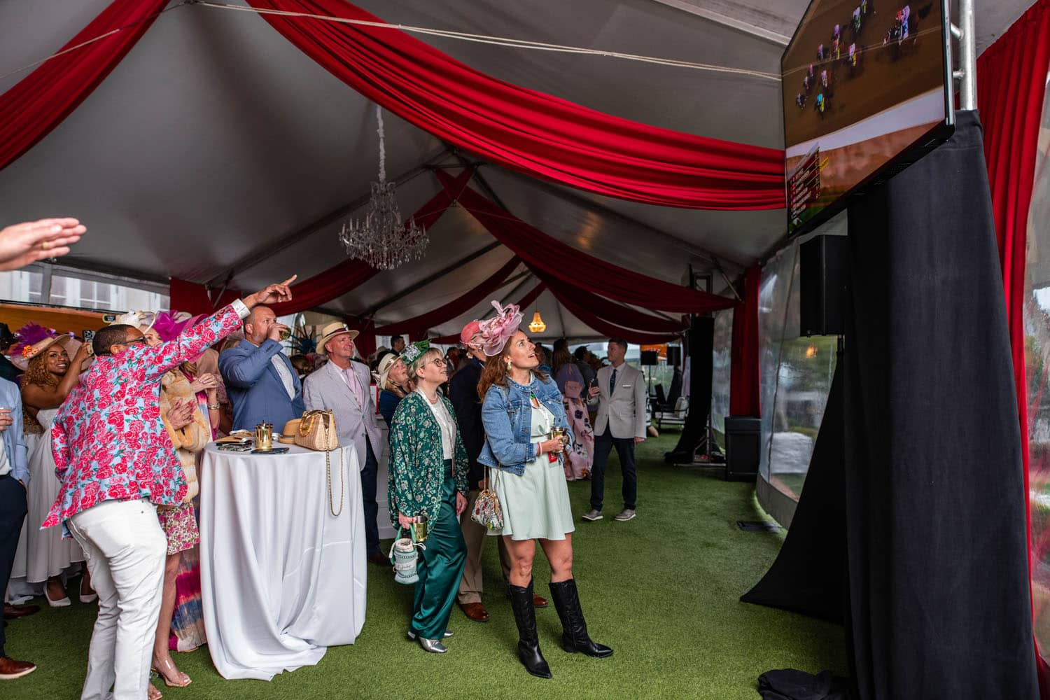 A Kentucky Derby event at The Historic Cavalier Hotel