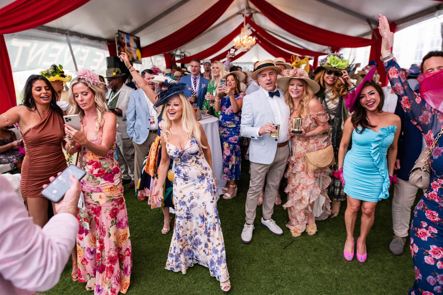 A Kentucky Derby event at The Historic Cavalier Hotel