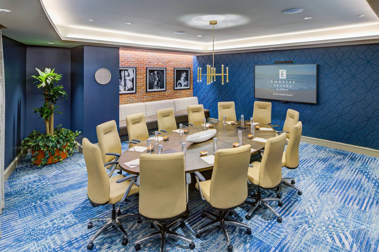 The Windward Boardroom inside the Embassy Suites Virginia Beach Oceanfront Resort
